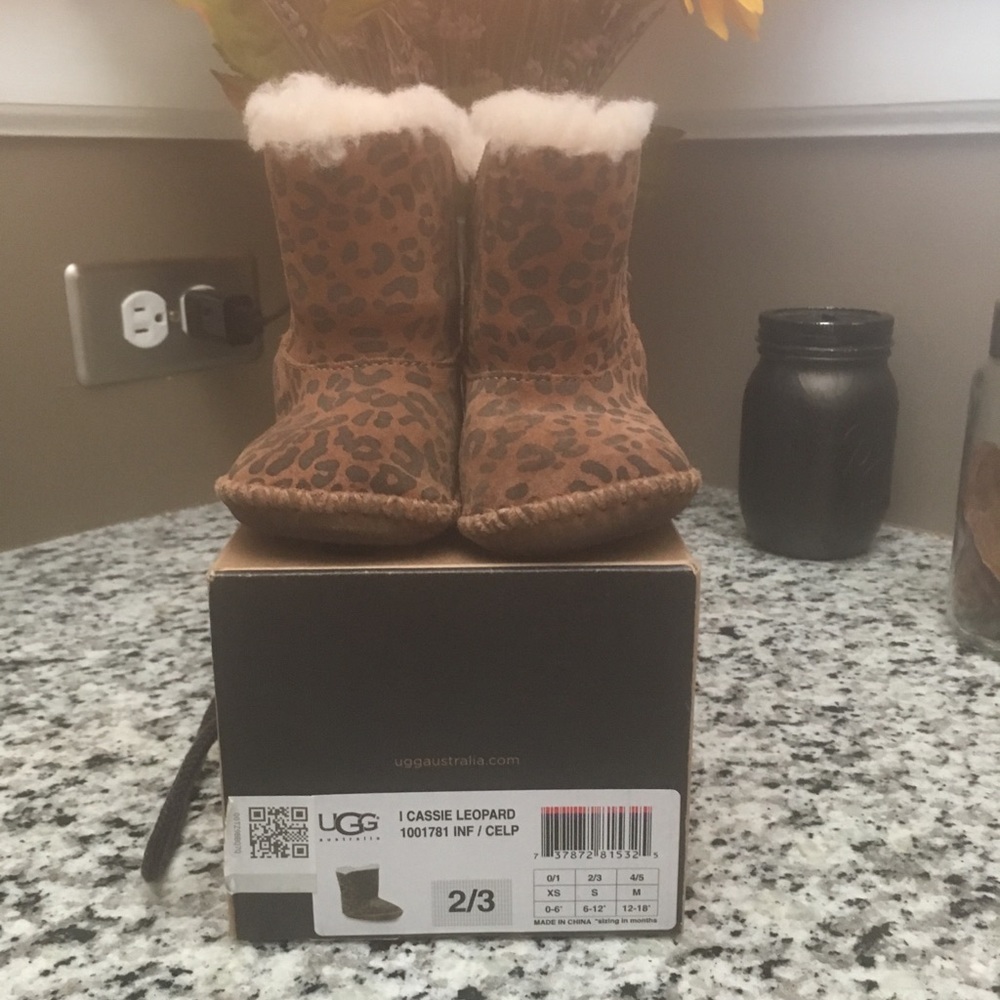 Baby leopard uggs
